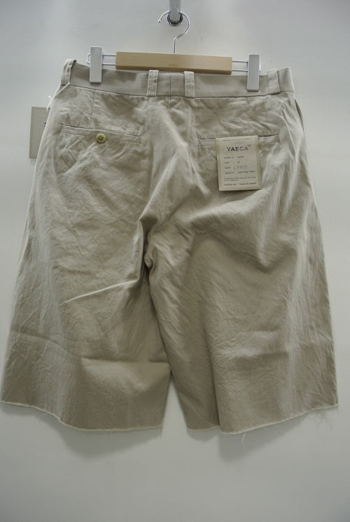 2014 S/S YAECA チノショーツ ecru