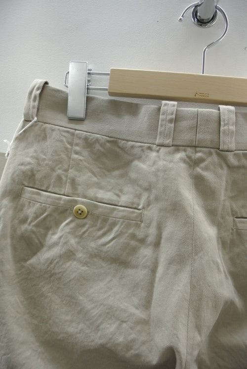 2014 S/S YAECA チノショーツ ecru