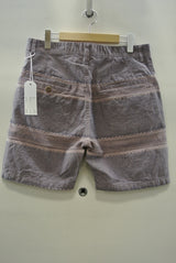 2014 S/S M original star jacquard chambray short pants pink indigo