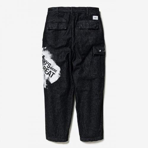 2023 S/S WTAPS MILT2002 / TROUSERS / COTTON. DENIM. PASTHG