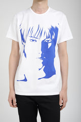 2015 S/S LAD MUSICIAN CREW NECK PRINT T-SHIRT PERMANENT ROCKER LAD MUSICIAN X ATSUSHI KAMIJO WHITE
