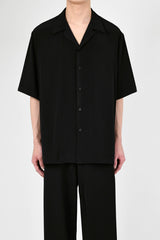 2025 S/S LAD MUSICIAN DECHINE OPEN COLLAR SS SHIRT