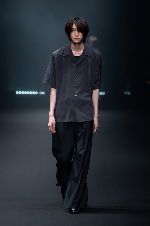 2025 S/S LAD MUSICIAN DECHINE OPEN COLLAR SS SHIRT