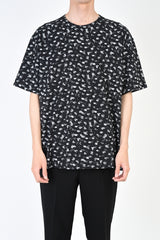 2019 S/S LAD MUSICIAN HAZED FLOWER BIG T-SHIRT