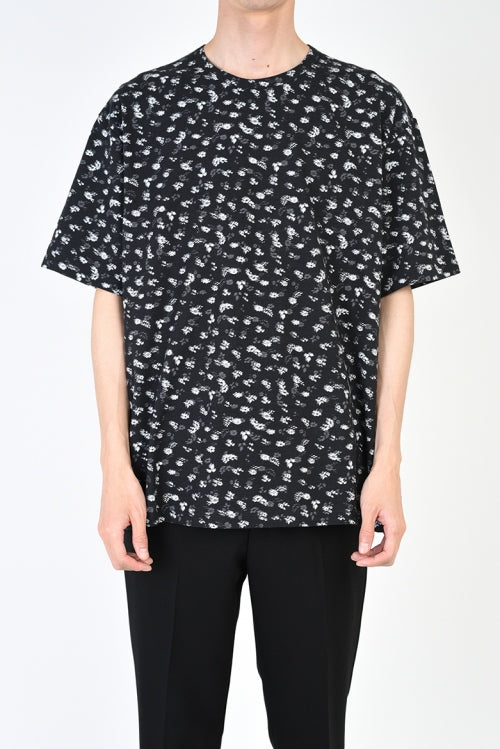 2019 S/S LAD MUSICIAN HAZED FLOWER BIG T-SHIRT