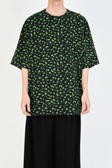 2019 S/S LAD MUSICIAN HAZED FLOWER SUPER BIG T-SHIRT