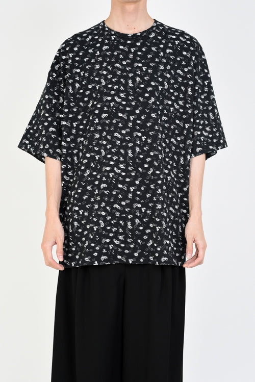 2019 S/S LAD MUSICIAN HAZED FLOWER SUPER BIG T-SHIRT