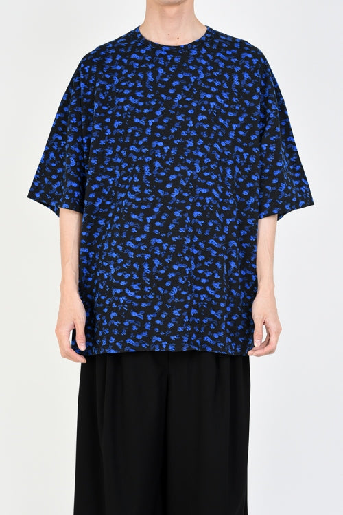 2019 S/S LAD MUSICIAN HAZED FLOWER SUPER BIG T-SHIRT