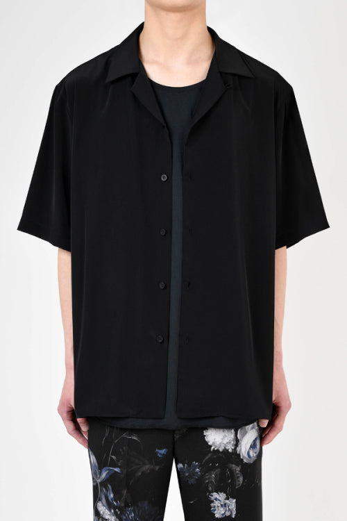 2024 S/S LAD MUSICIAN DECHINE SHORT SLEEVE OPEN COLLAR SHIRT