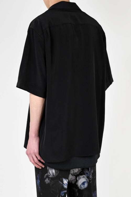2024 S/S LAD MUSICIAN DECHINE SHORT SLEEVE OPEN COLLAR SHIRT