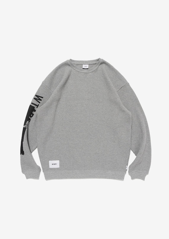 2026 A/W WTAPS WAFFLE RIBBED / LS / COTTON