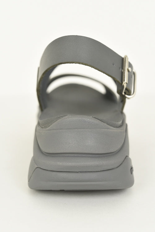 2021 S/S LAD MUSICIAN COW LEATHER BACK STRAP SANDAL