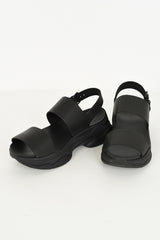 2021 S/S LAD MUSICIAN COW LEATHER BACK STRAP SANDAL