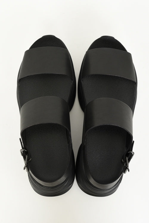 2021 S/S LAD MUSICIAN COW LEATHER BACK STRAP SANDAL