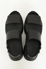 2021 S/S LAD MUSICIAN COW LEATHER BACK STRAP SANDAL