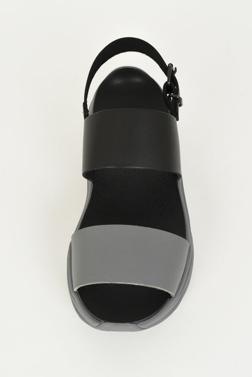 2021 S/S LAD MUSICIAN COW LEATHER BACK STRAP SANDAL