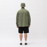 2023 S/S WTAPS JUNGLE 02 / LS / NYCO. RIPSTOP