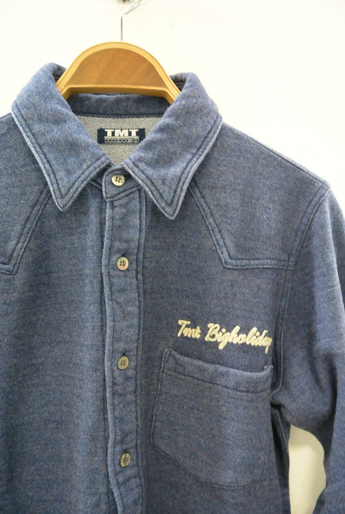 2015 S/S TMT INDIGO SWEAT SHIRT INDIGO