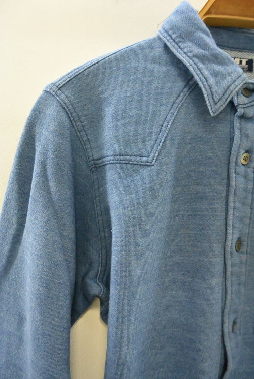 2015 S/S TMT INDIGO SWEAT SHIRT INDIGO LIGHT