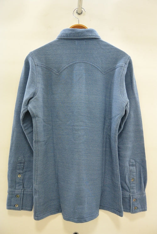 2015 S/S TMT INDIGO SWEAT SHIRT INDIGO LIGHT