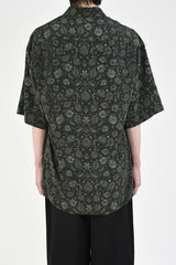 2020 S/S LAD MUSICIAN DECHINE INKJET PAISLEY SHORT SLEEVE BIG SHIRT