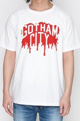 2018 A/W NUMBER (N)INE GOTHAM CITY PAINT_T-SHIRT