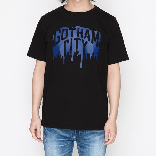 2018 A/W NUMBER (N)INE GOTHAM CITY PAINT_T-SHIRT