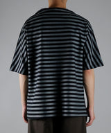 2022 S/S NUMBER (N)INE FULL STRIPED PRINT OVER T-SHIRT