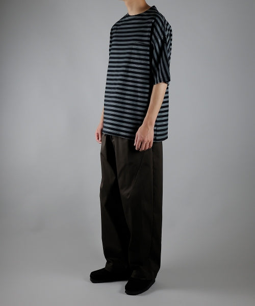 2022 S/S NUMBER (N)INE FULL STRIPED PRINT OVER T-SHIRT