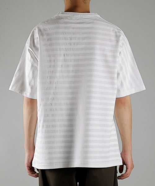 2022 S/S NUMBER (N)INE FULL STRIPED PRINT OVER T-SHIRT