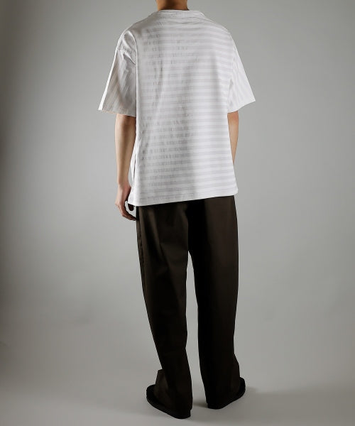 2022 S/S NUMBER (N)INE FULL STRIPED PRINT OVER T-SHIRT