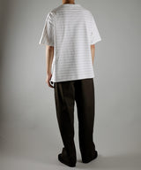 2022 S/S NUMBER (N)INE FULL STRIPED PRINT OVER T-SHIRT