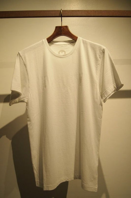 2015 A/W M crew neck t-shirts (DOWN TOWN CITY) white