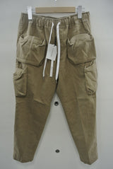 2014 A/W n(n) BY NUMBER (N)INE Box Poket Cropped　Pants_Cotton Stretch 012 BEIGE