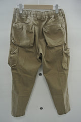 2014 A/W n(n) BY NUMBER (N)INE Box Poket Cropped　Pants_Cotton Stretch 012 BEIGE