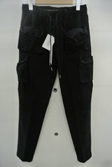 2014 A/W n(n) BY NUMBER (N)INE Box Poket Pants_Cotton Stretch 013 BLACK