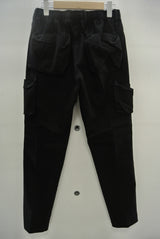 2014 A/W n(n) BY NUMBER (N)INE Box Poket Pants_Cotton Stretch 013 BLACK
