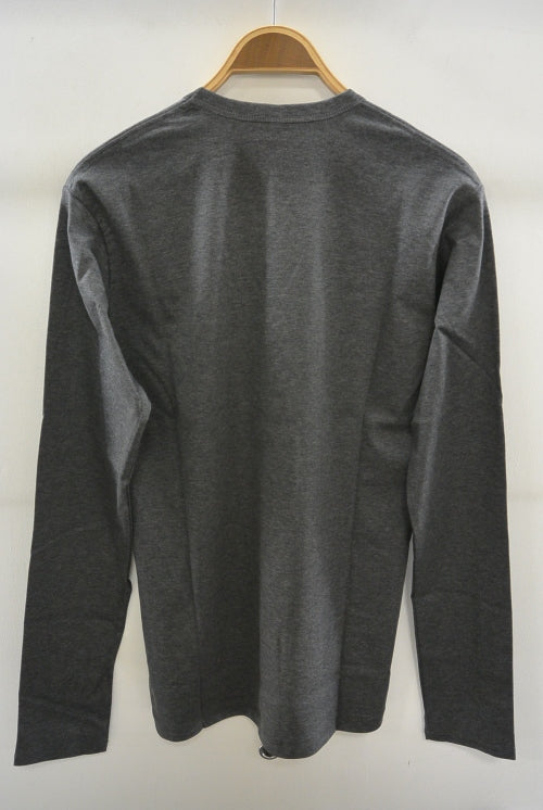 2016 A/W GalaabenD 60/1バイオシルケットスムースV neck long 95/CHARCOAL