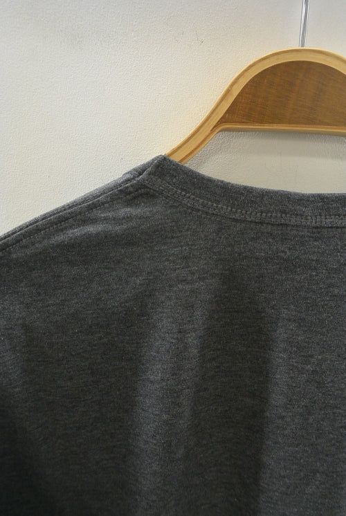 2016 A/W GalaabenD 60/1バイオシルケットスムースV neck long 95/CHARCOAL