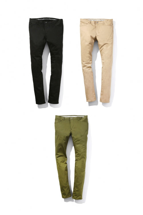 2017 A/W n(n) BY NUMBER (N)INE SKINNY PANTS__STRETCH CHINO