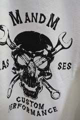 2025 S/S M&MXMASSES T-SHIRT SKULL WRENCH L/S-04