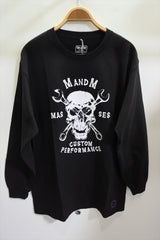 2025 S/S M&MXMASSES T-SHIRT SKULL WRENCH L/S-04