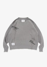 2026 A/W WTAPS EXHAUST / SWEATER / ACRYLIC