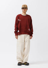 2026 A/W WTAPS EXHAUST / SWEATER / ACRYLIC