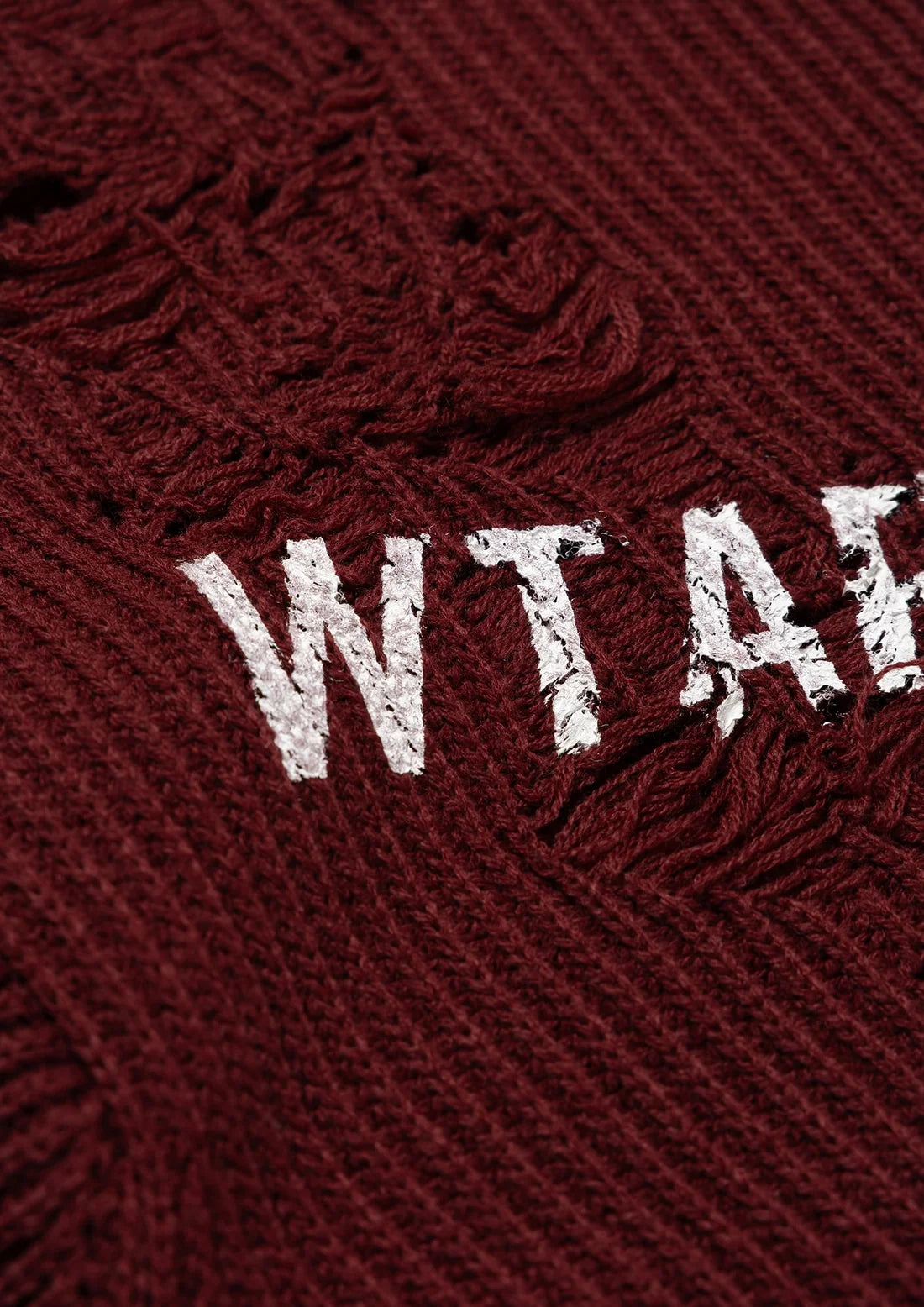 2026 A/W WTAPS EXHAUST / SWEATER / ACRYLIC