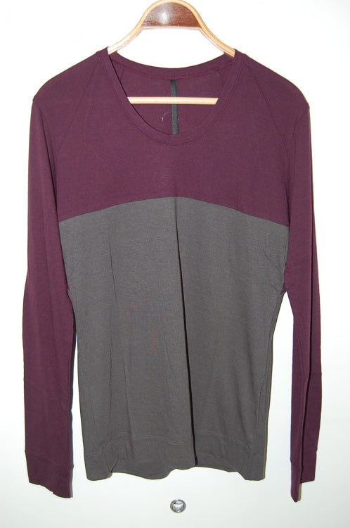 2013 A/W GalaabenD バンダリー天竺ウォッシャブル bi-color PURPLE×GRAY