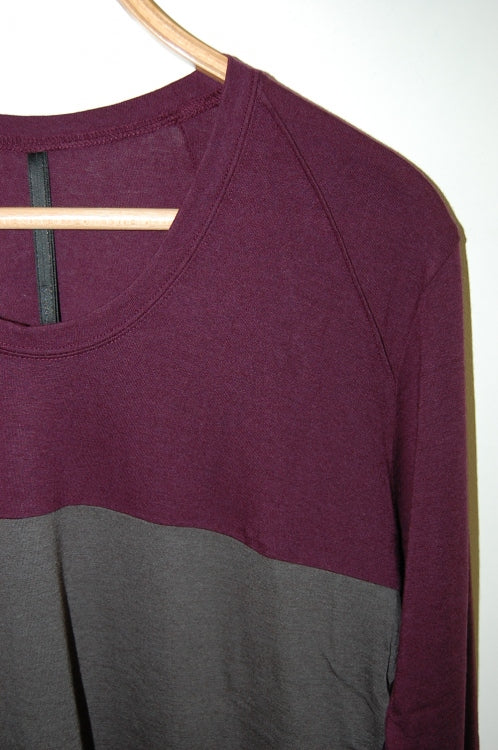 2013 A/W GalaabenD バンダリー天竺ウォッシャブル bi-color PURPLE×GRAY