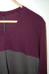 2013 A/W GalaabenD バンダリー天竺ウォッシャブル bi-color PURPLE×GRAY