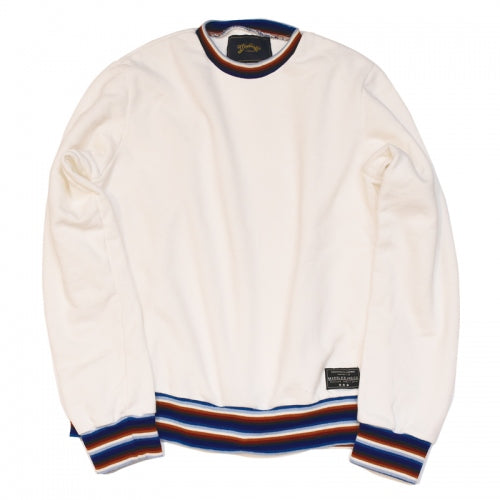 2016 A/W MARBLES MEXICAN RIB CREW WHITE