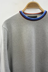2016 A/W MARBLES MEXICAN RIB CREW TOP GRAY